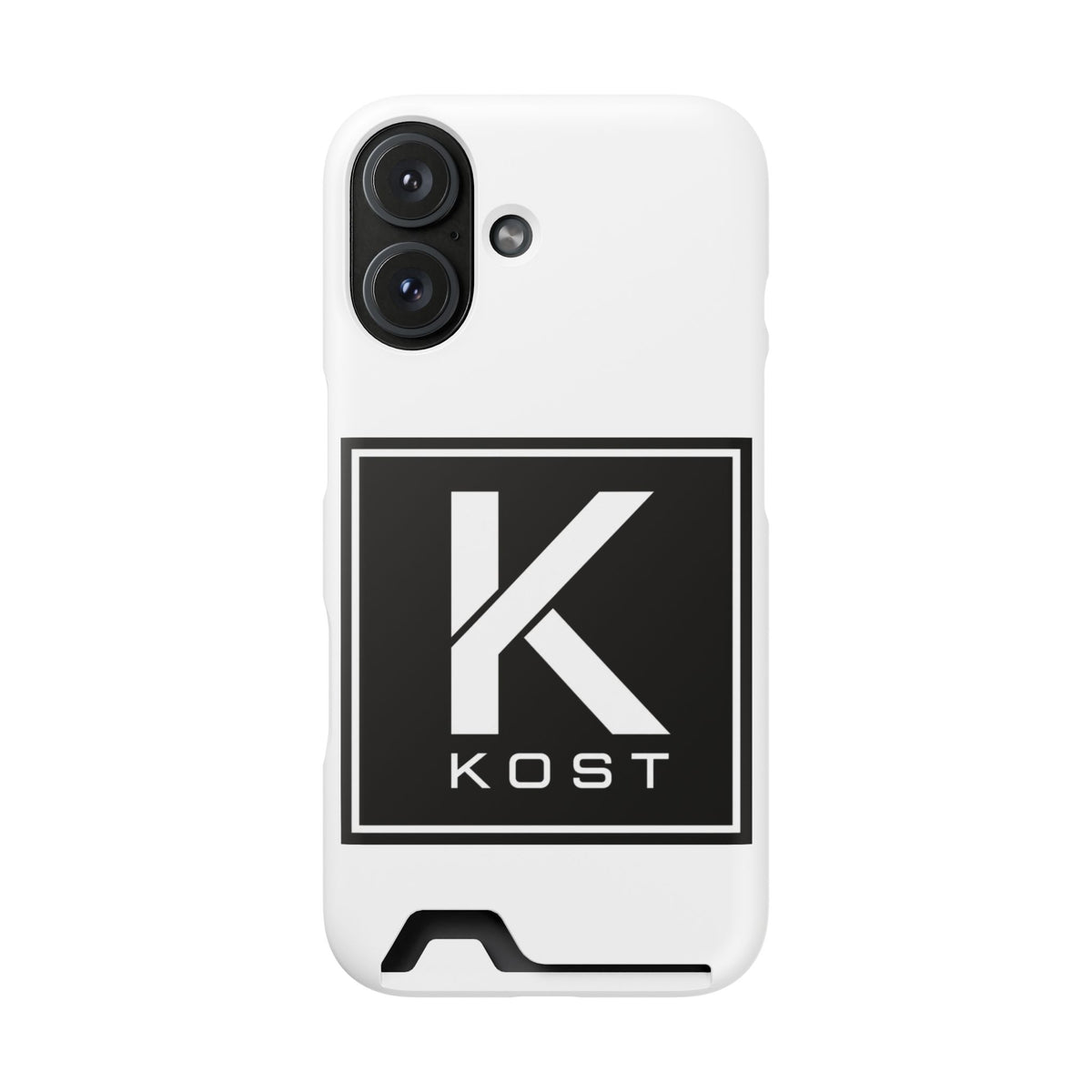 KOST Logo Phone Case with Card Holder