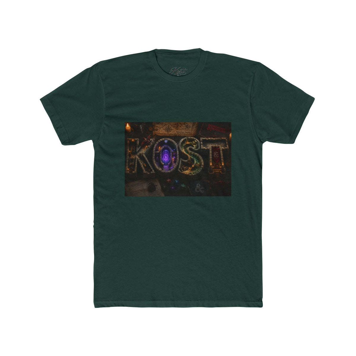 Kost Arcade Logo T‑Shirt — Retro Neon Gaming Crew Tee
