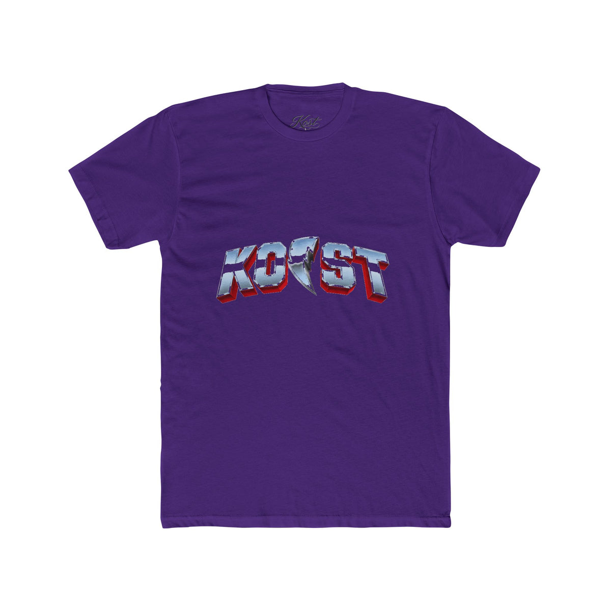 Crew Tee — Retro 'KOIST' 3D Lettering Graphic T-Shirt