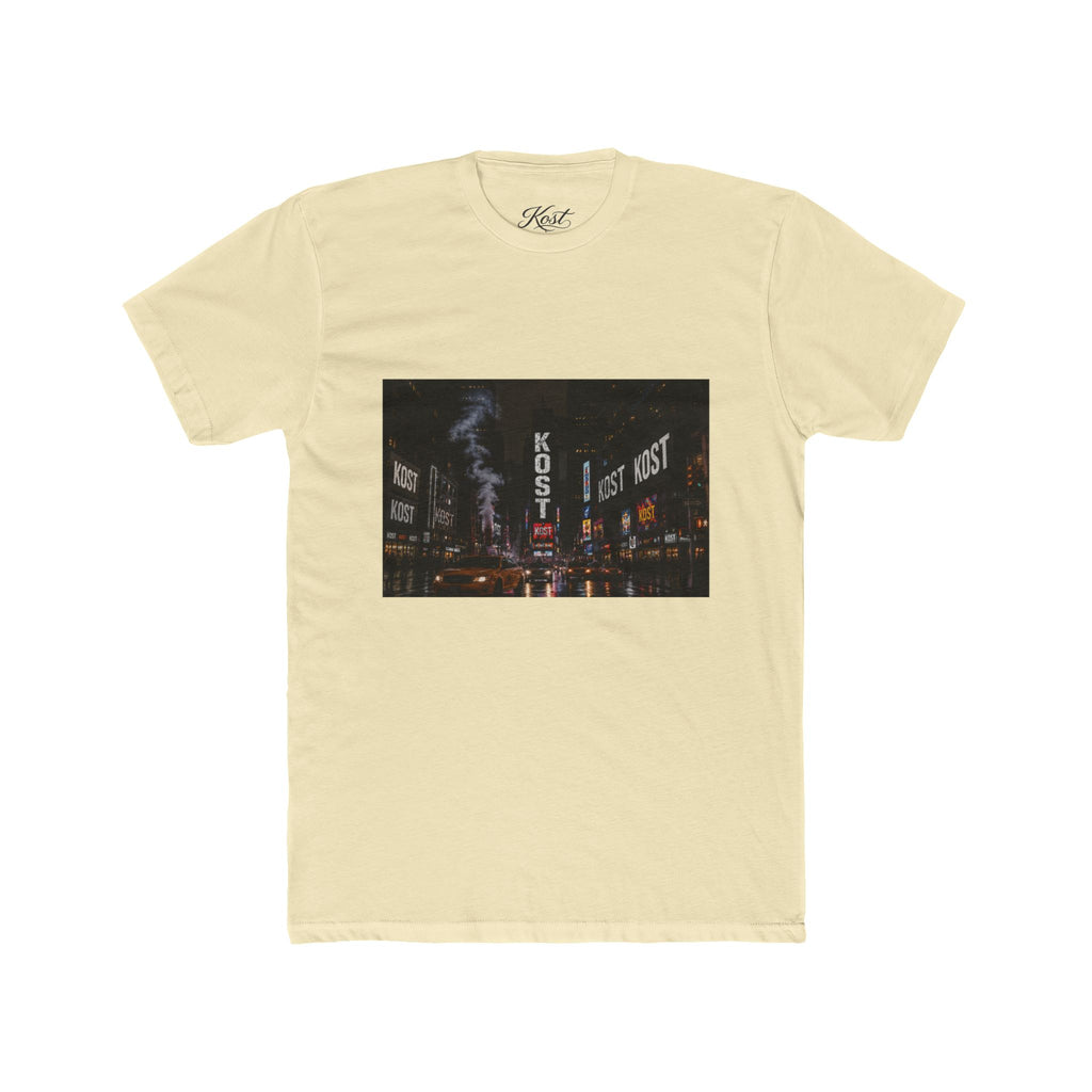 City Nightscape Tee — 'Lost' Neon Street Photography Shirt