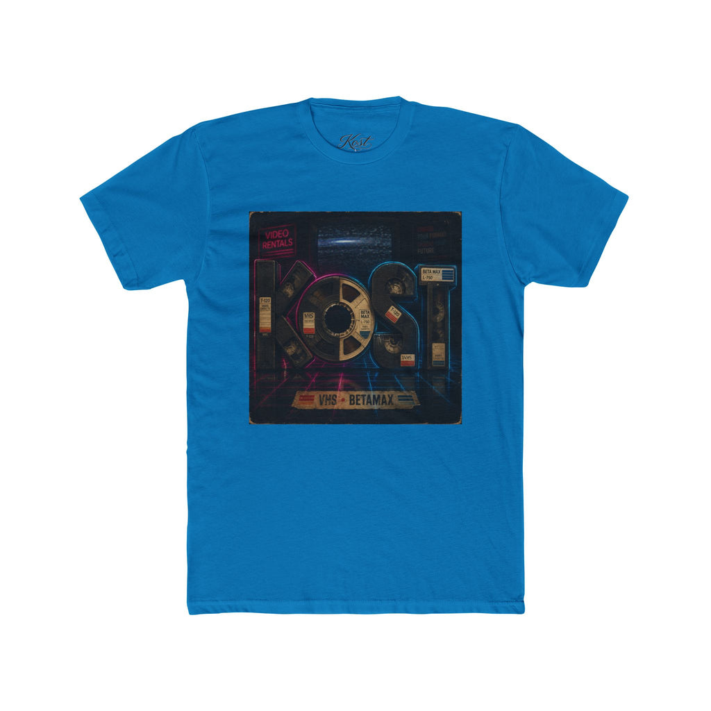 Vintage Retro Music Cassette Crew T-Shirt