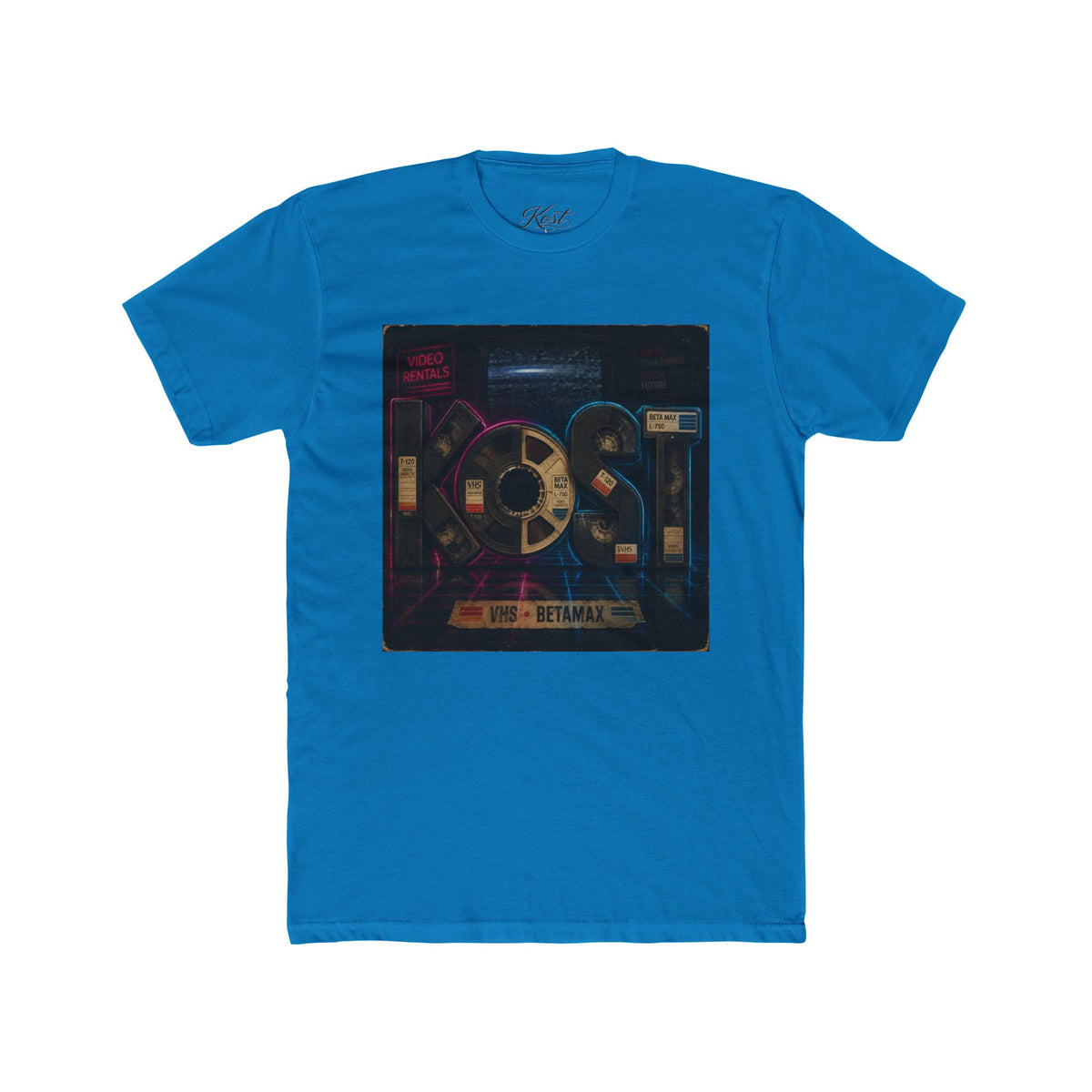 Vintage Retro Music Cassette Crew T-Shirt