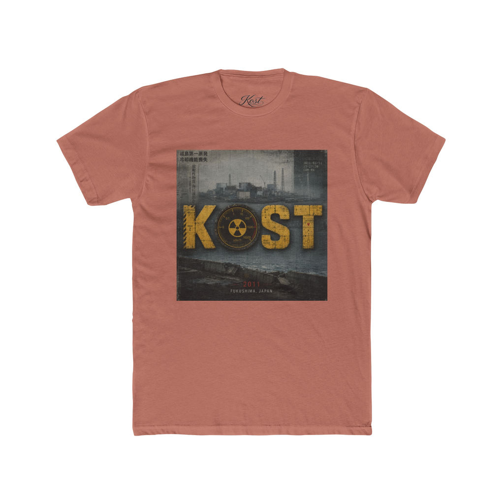 KOST Nuclear Fallout Graphic Tee — Vintage Industrial Cityscape T-Shirt