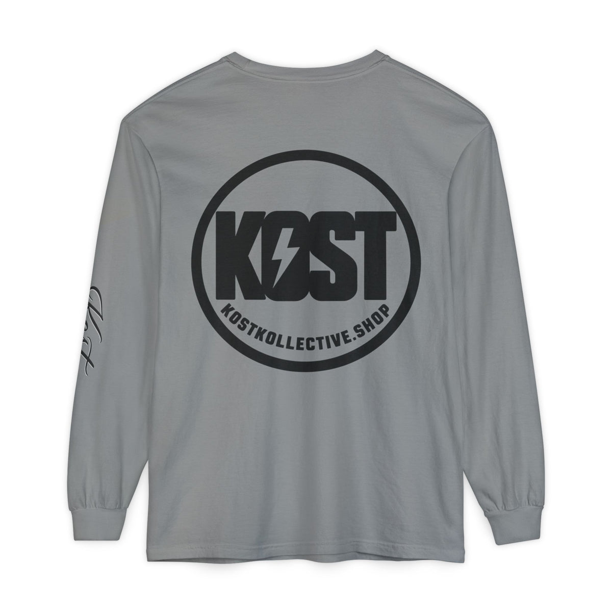 Unisex Garment-dyed Long Sleeve T-Shirt
