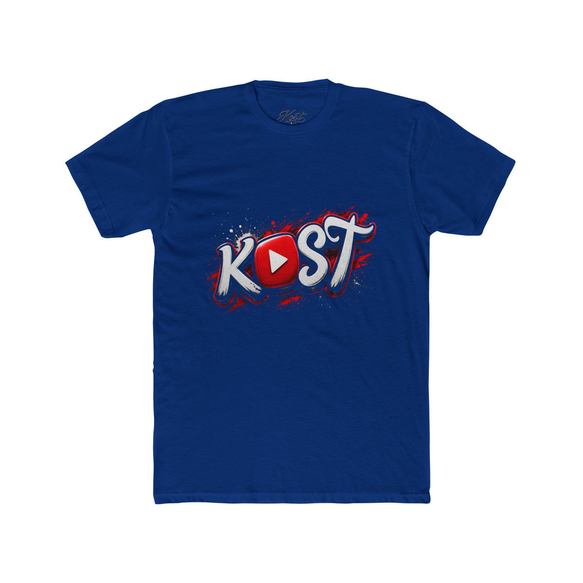 YouTuber 'Kost' Logo Tee — Graphic Streetwear Crewneck