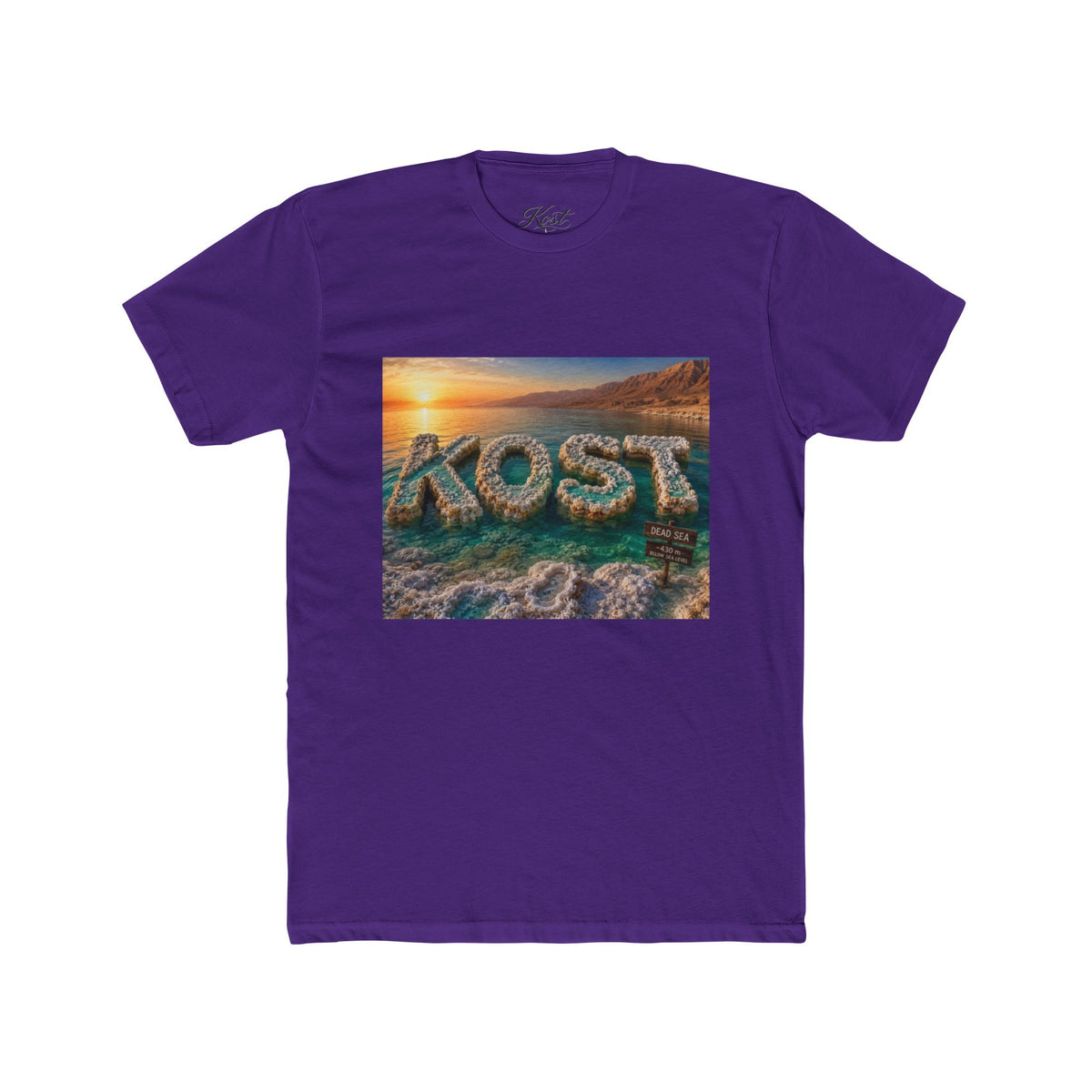 Lost Beach Sunset T‑Shirt — Scenic Ocean Typography Tee