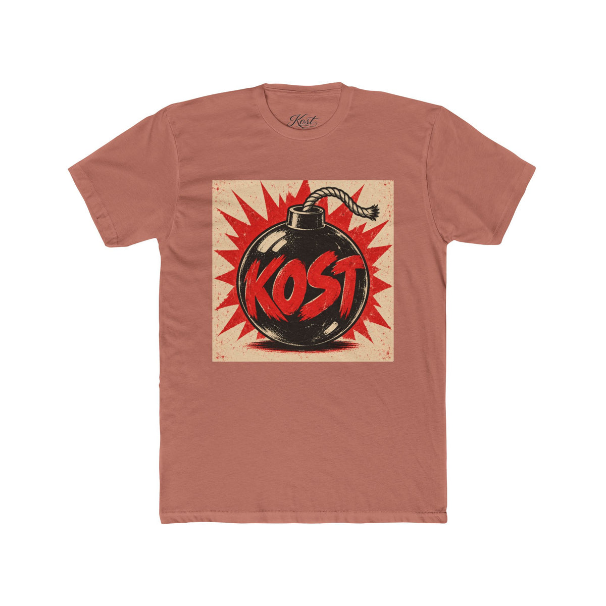 KOST Bomb Graphic Tee — Retro Explosive Band Shirt