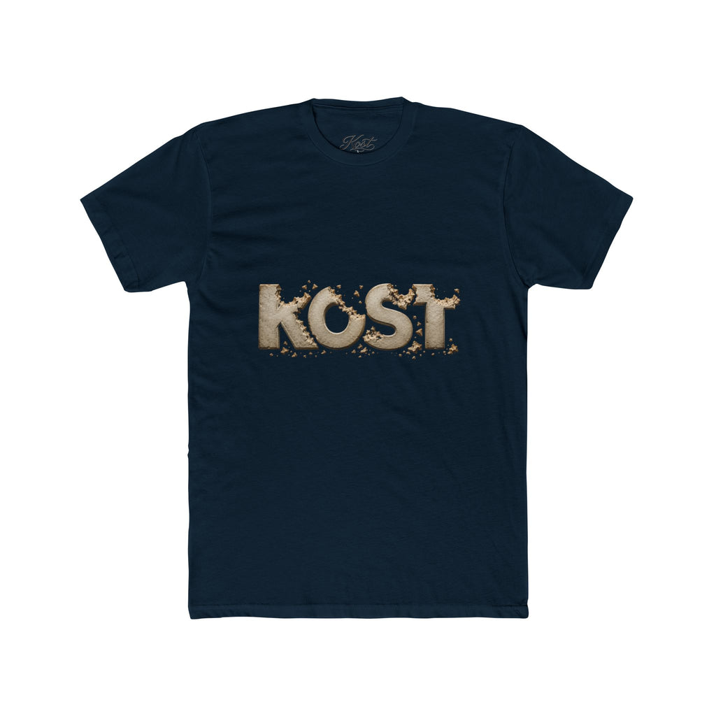 KOST Logo Tee — Distressed Vintage Lettering Cotton T-Shirt