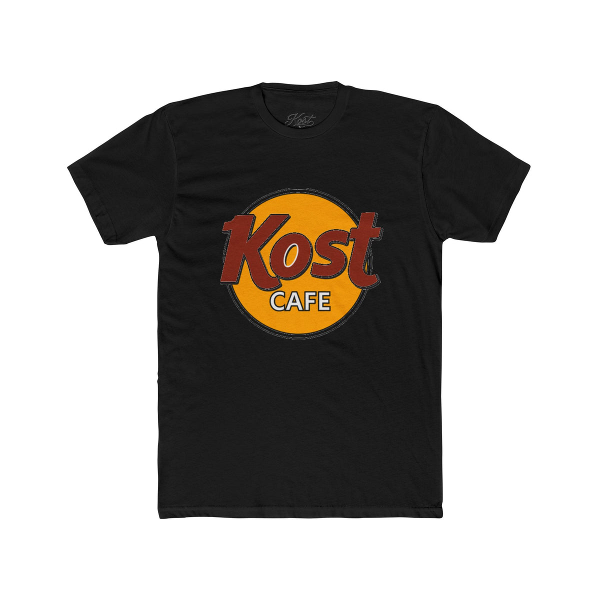 Kost Café Logo Tee — Vintage Retro Coffee Shop T-Shirt