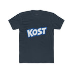 KOST Retro Logo T‑Shirt — Bold Blue Graphic Crew Tee
