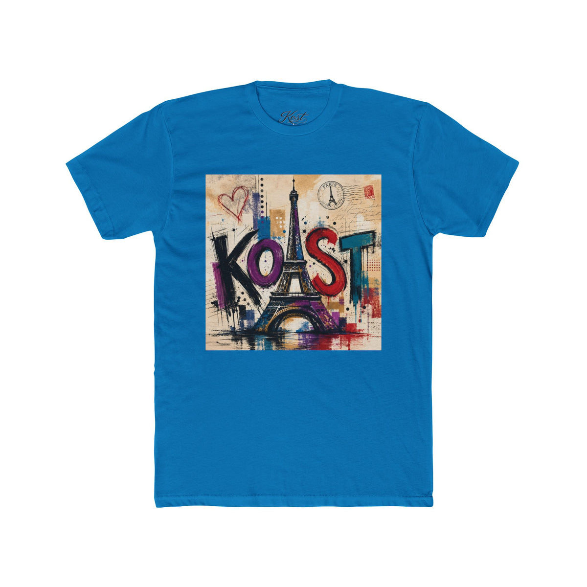 Paris Graffiti T-Shirt – Colorful Eiffel Tower KOAST Street Art Tee
