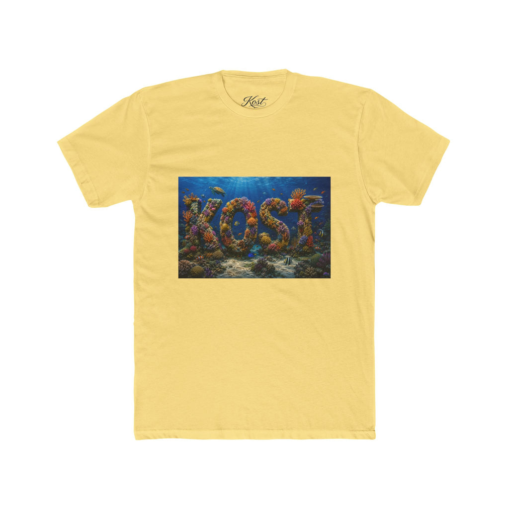 KOST Coral Reef Graphic Tee — Ocean Fish Typography Shirt