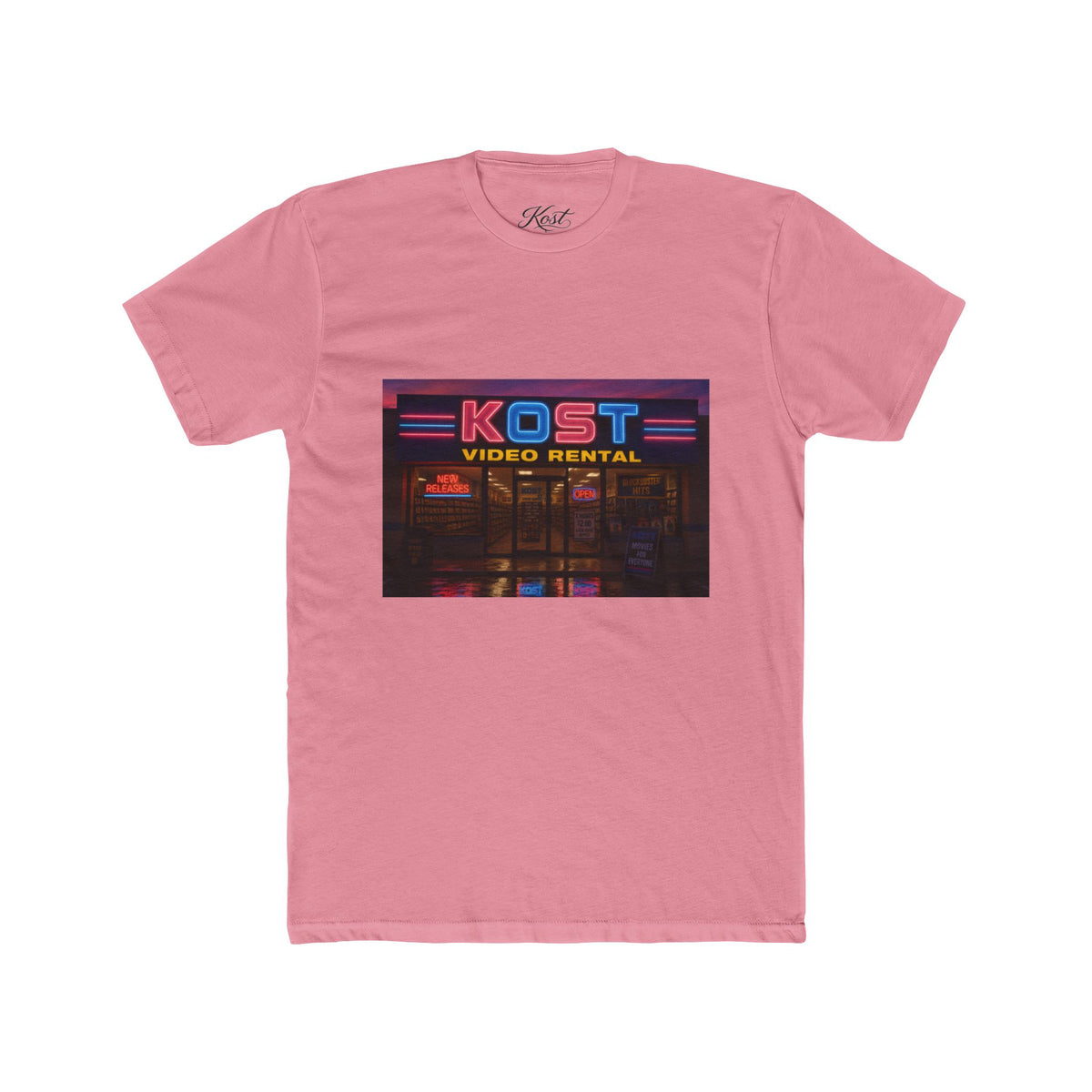 Kost Video Rental Retro Nostalgia Graphic T-Shirt
