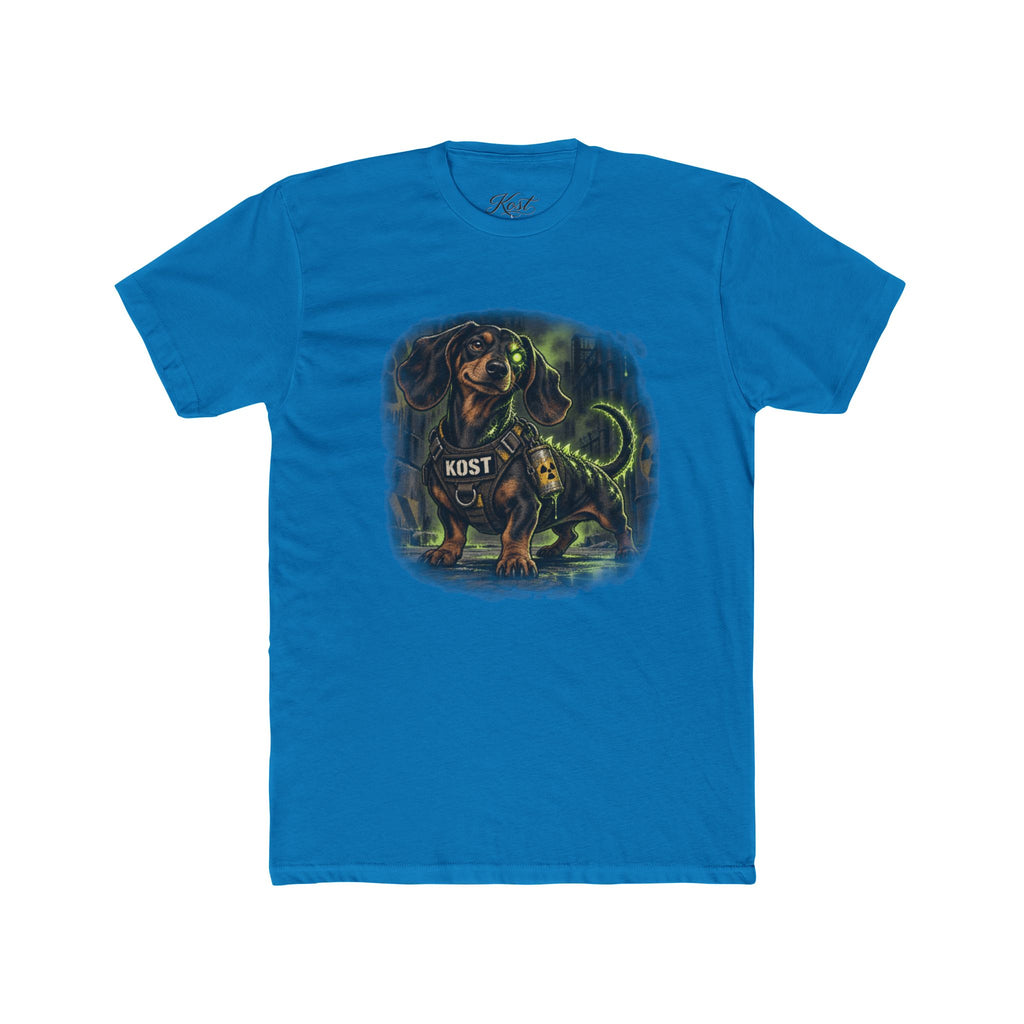 K9 Dachshund Guardian Tee — 'K9ST' Neon Dog Lover T-Shirt