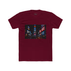 Neon City Lights T‑Shirt — Nighttime Urban Photo Tee