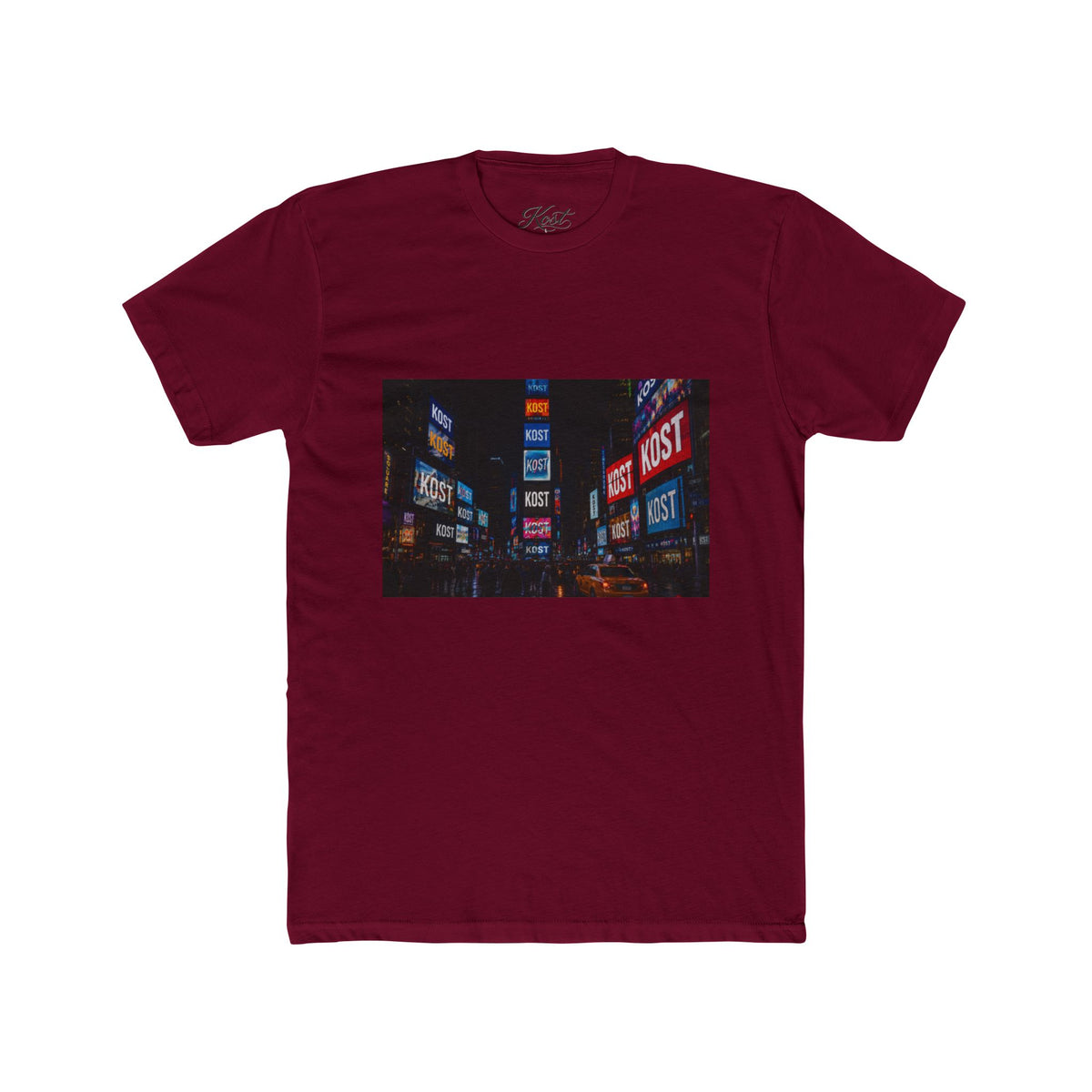 Neon City Lights T‑Shirt — Nighttime Urban Photo Tee