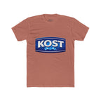 KOST Logo Crewneck T‑Shirt — Vintage Blue Brand Graphic Tee