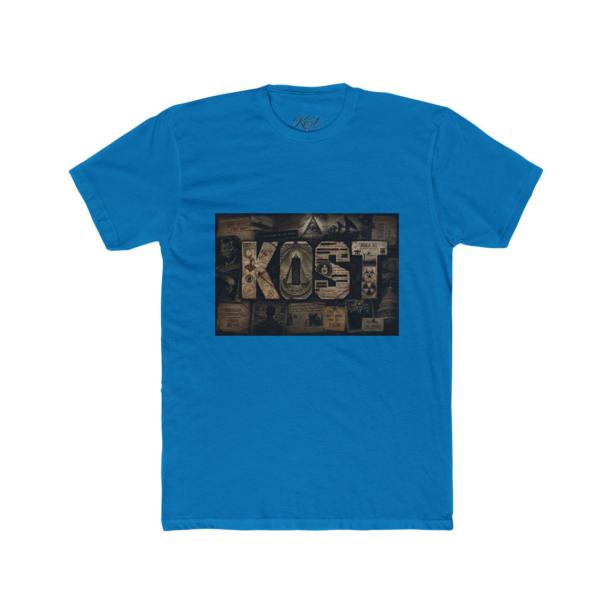 Lost Collage Crew Tee — Vintage Photo Graphic T‑Shirt