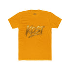 KOST Gold Script T‑Shirt — Streetwear Graphic Tee with Metallic Brush Lettering