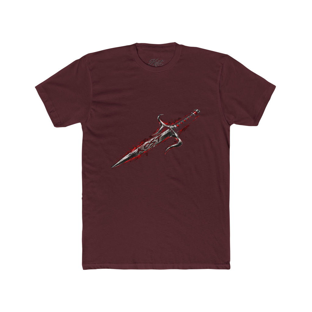 Vintage Sword Graphic Cotton T-Shirt