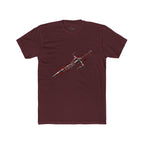 Vintage Sword Graphic Cotton T-Shirt