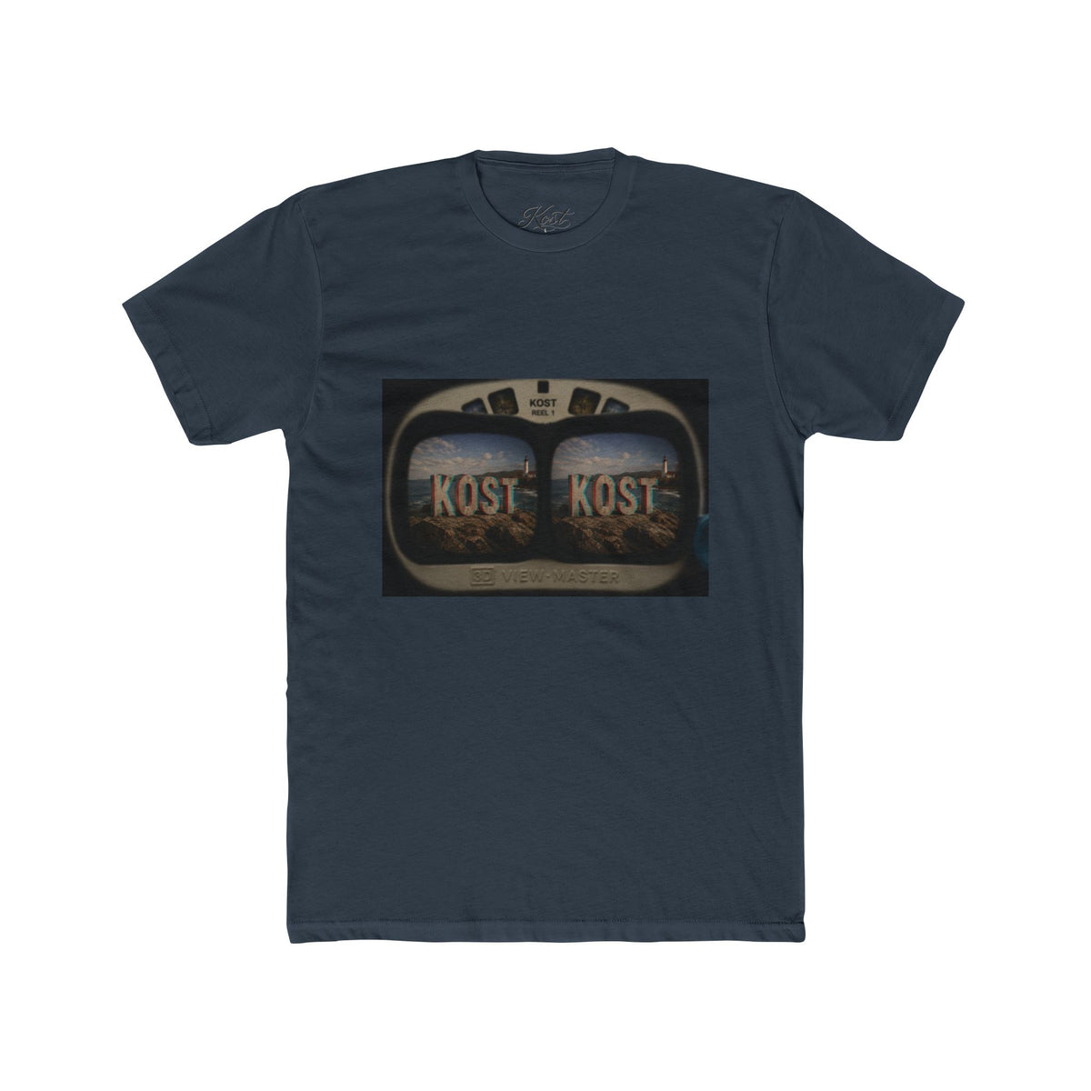 KOST Retro Stereo Tee — Vintage Radio Graphic T-Shirt