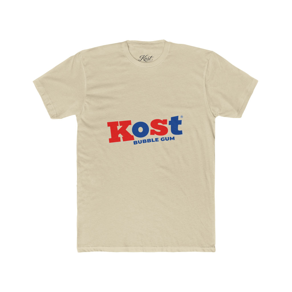 Kost Bubble Gum Graphic Tee — Retro Red & Blue Logo T‑Shirt