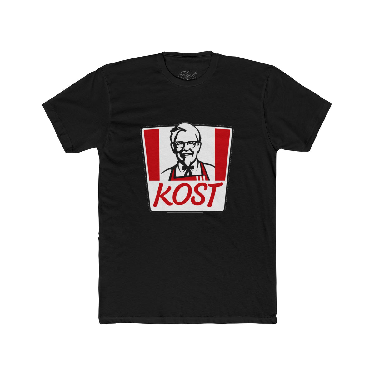 KOST Logo Tee — Retro Fast Food Style Graphic T-Shirt