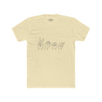 ASL Love Line Art Tee — "LOVE" Fingerspelling Cotton T‑Shirt