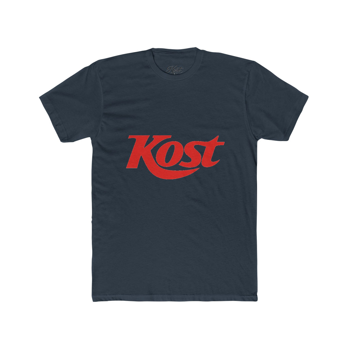 Kost Logo Tee — Vintage-Inspired Red Logo T-Shirt