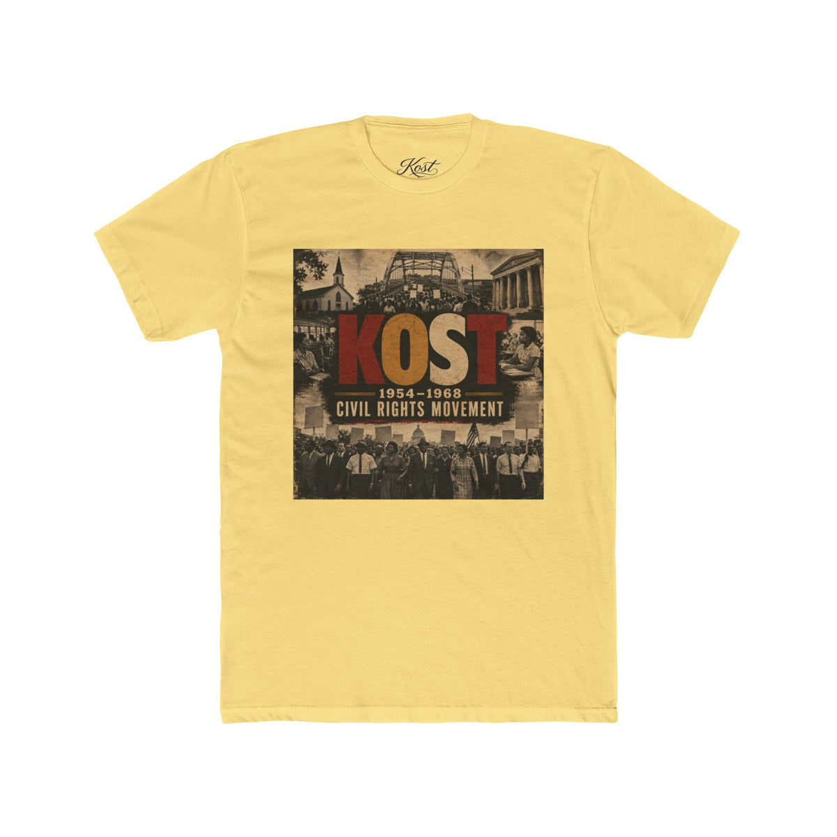Unisex Cotton Crew Tee