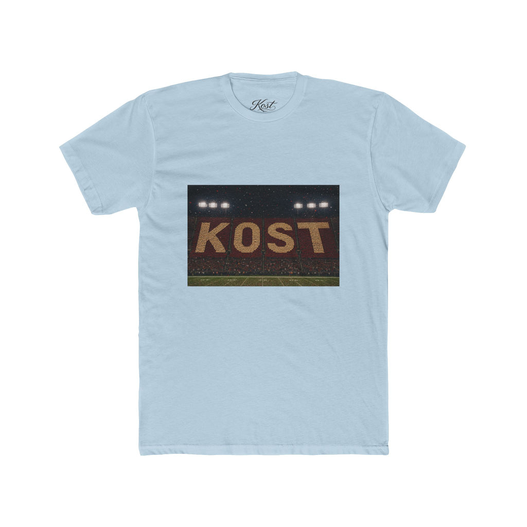 KOST Stadium Lights Graphic Tee — Vintage Sports Field Logo T-Shirt