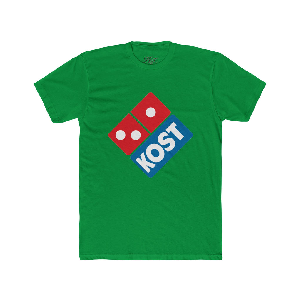 KOST Logo Tee — Retro Domino-Inspired Pizza Logo T-Shirt