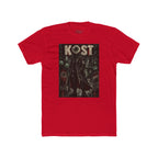 KOST Gothic Black Art Tee — Dark Vintage Band-Style Graphic T-Shirt