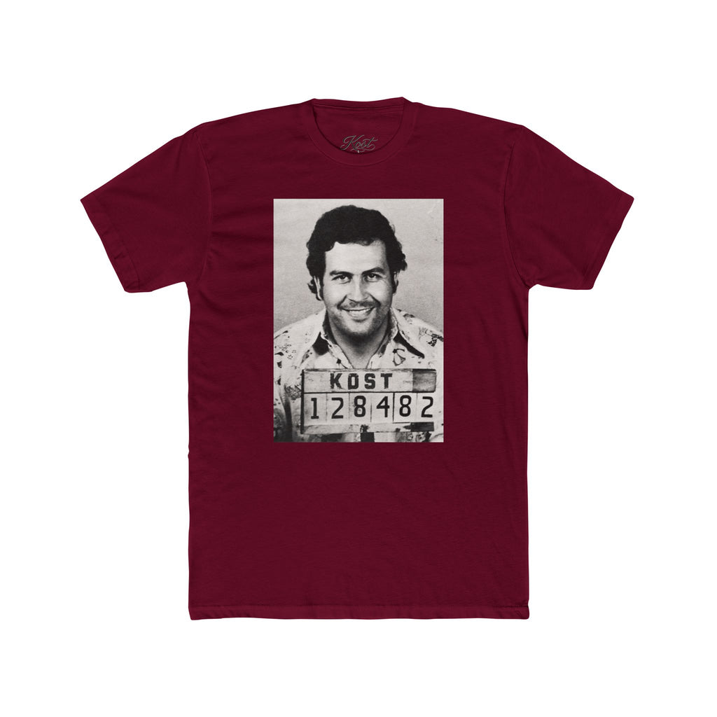 Graphic Crew Tee with Vintage Mugshot Photo
