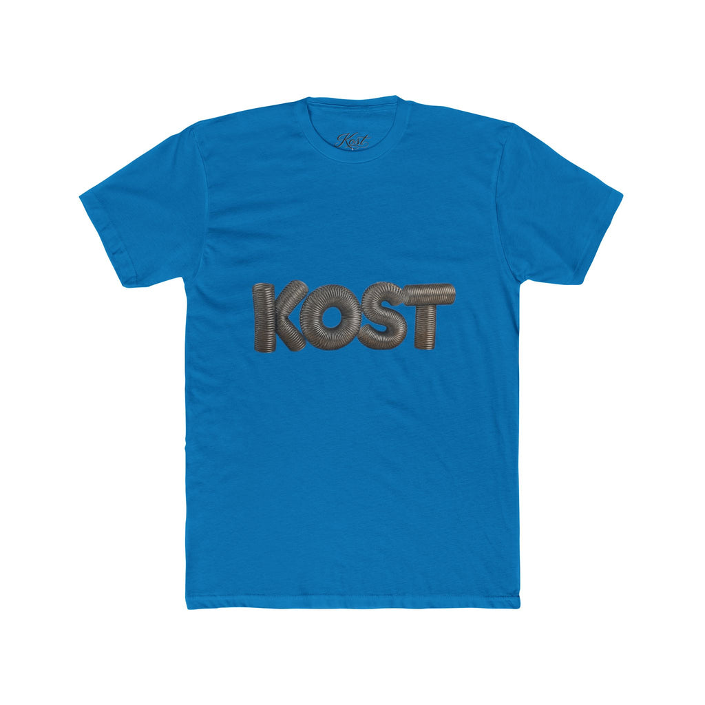 KOST Logo Tee — Retro 3D Lettering Cotton T‑Shirt