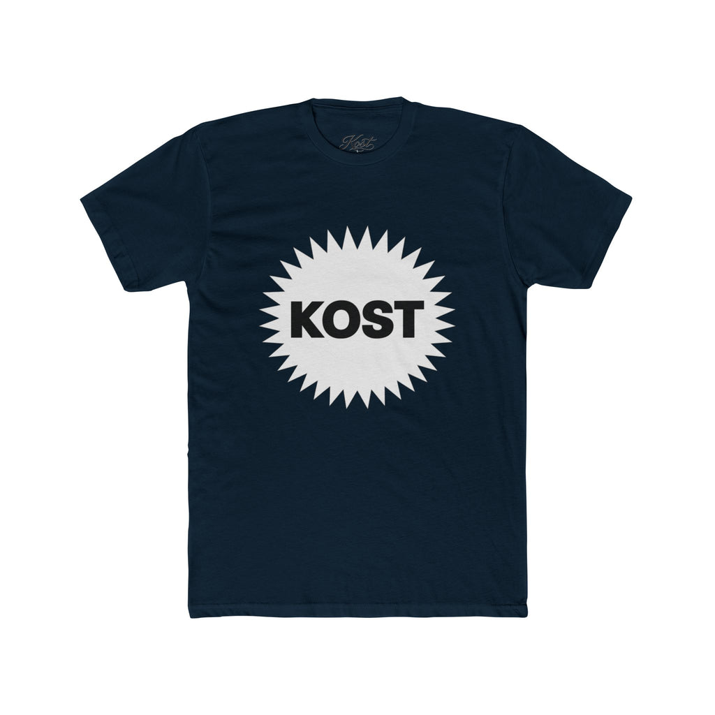 KOST Starburst Graphic Tee — Retro Logo Crewneck T-Shirt