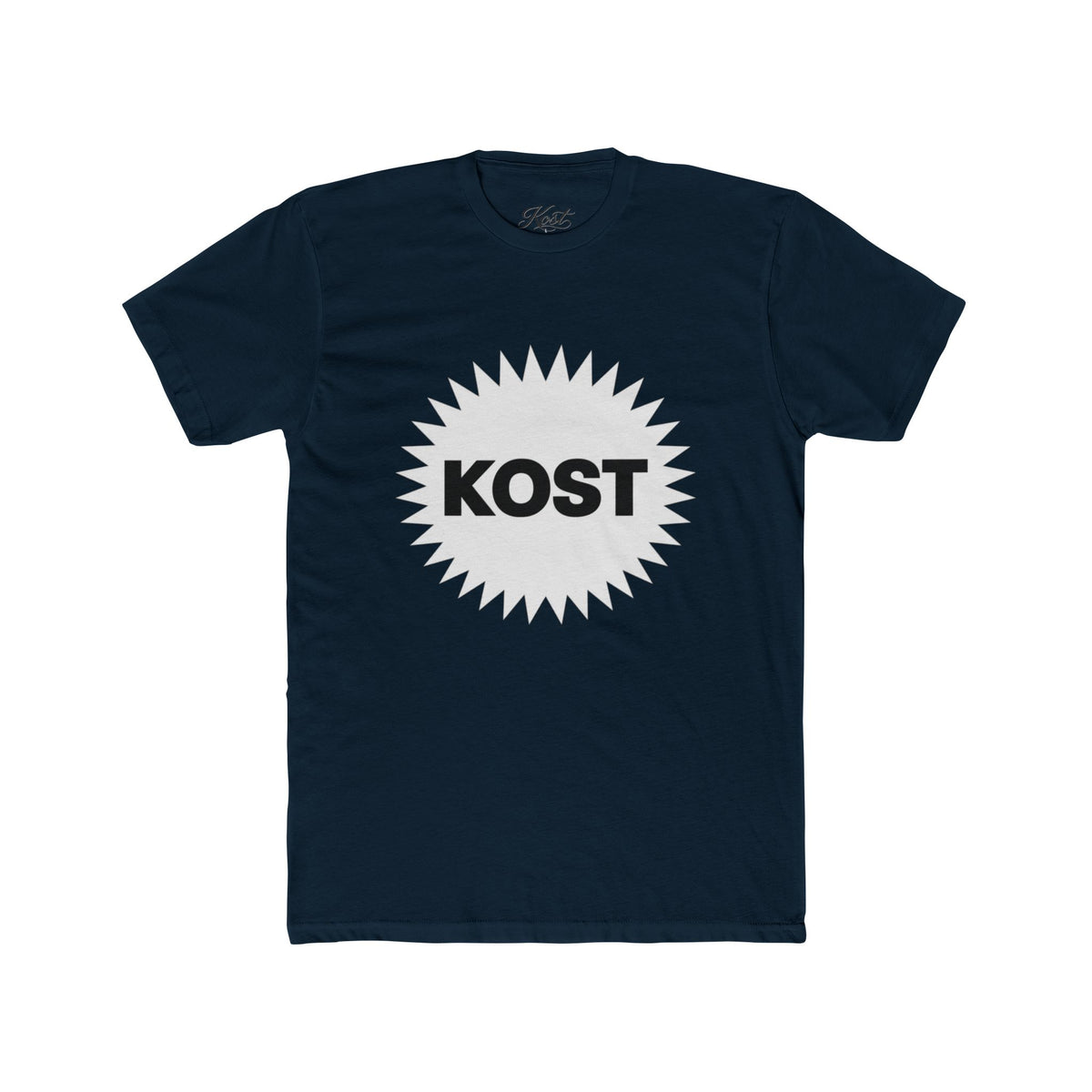 KOST Starburst Graphic Tee — Retro Logo Crewneck T-Shirt