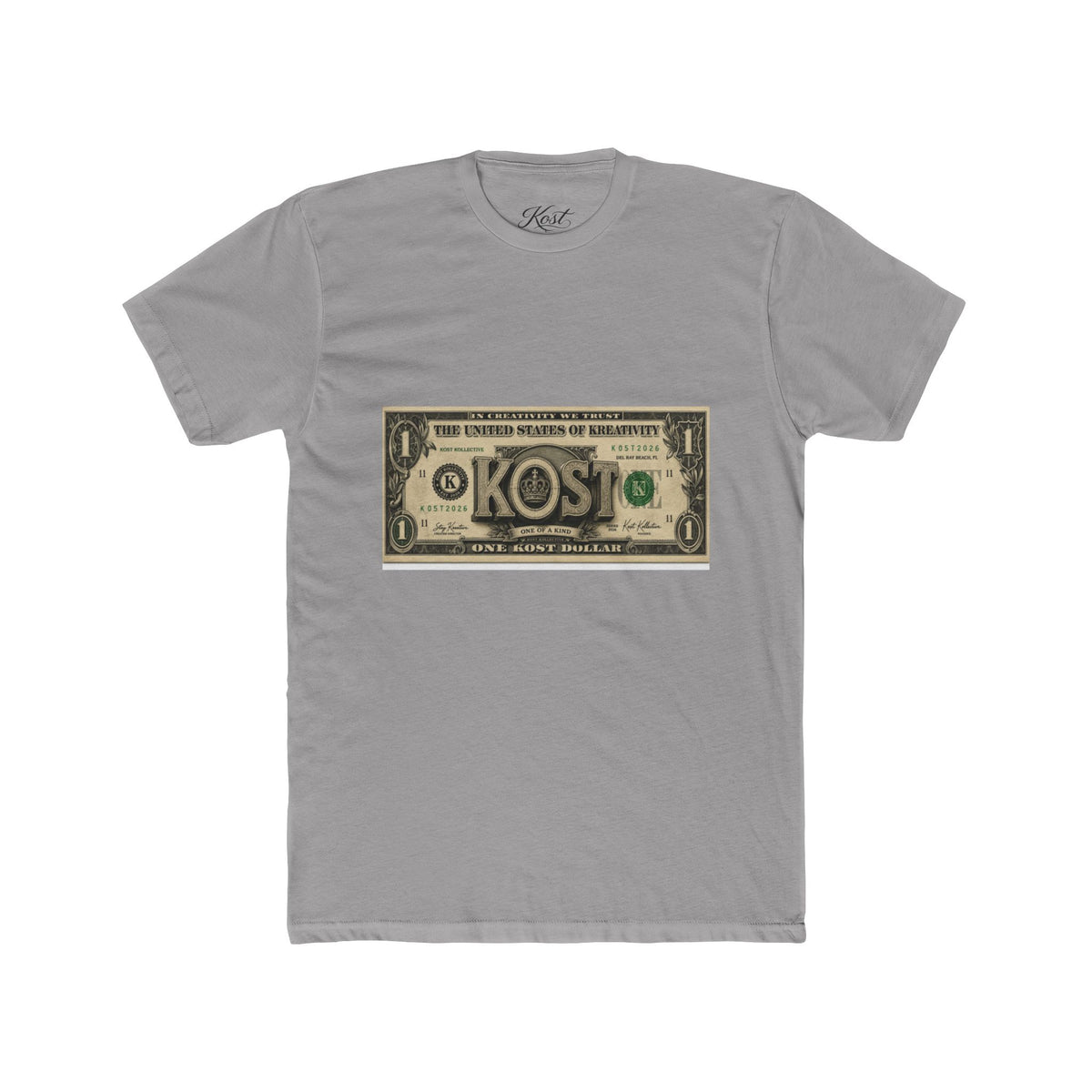 Unisex Cotton Crew Tee