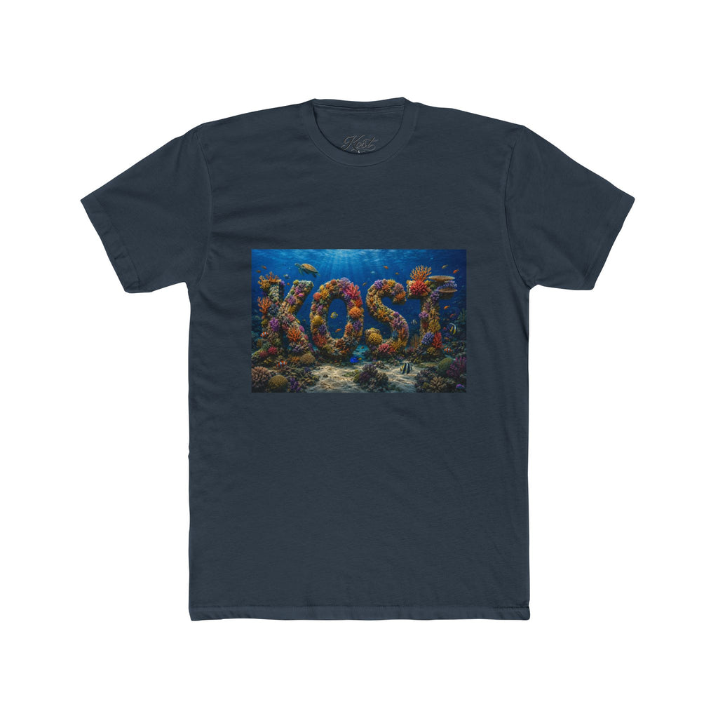 KOST Coral Reef Graphic Tee — Ocean Fish Typography Shirt