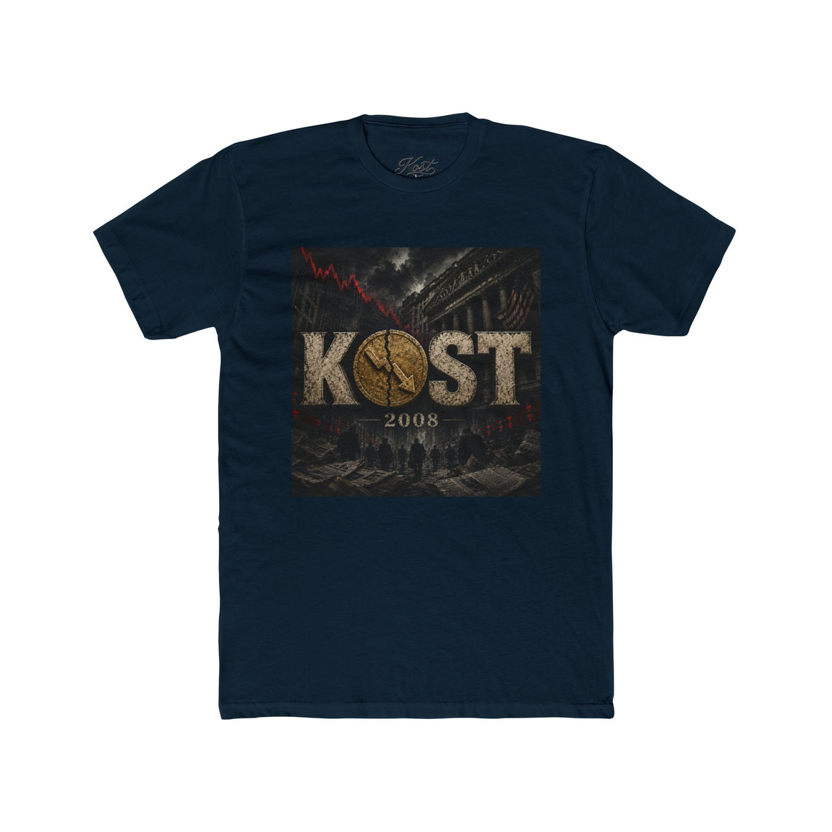 KOST 2008 Graphic Tee — Urban Vintage Basketball Logo T‑Shirt