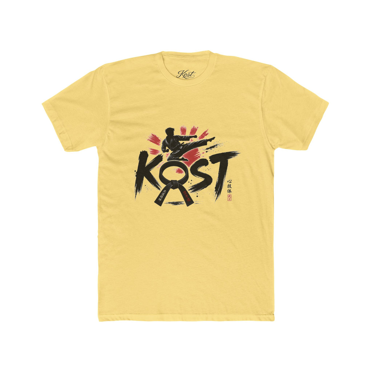 KOST Martial Arts Tee — Karate Silhouette Graphic T-Shirt