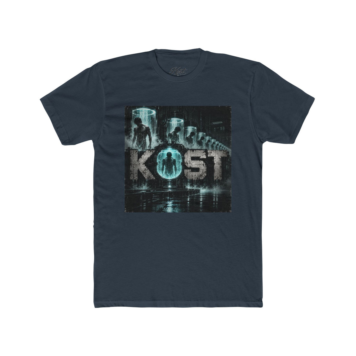 KOST Cyberpunk Tee — Futuristic Cityscape Graphic T-Shirt