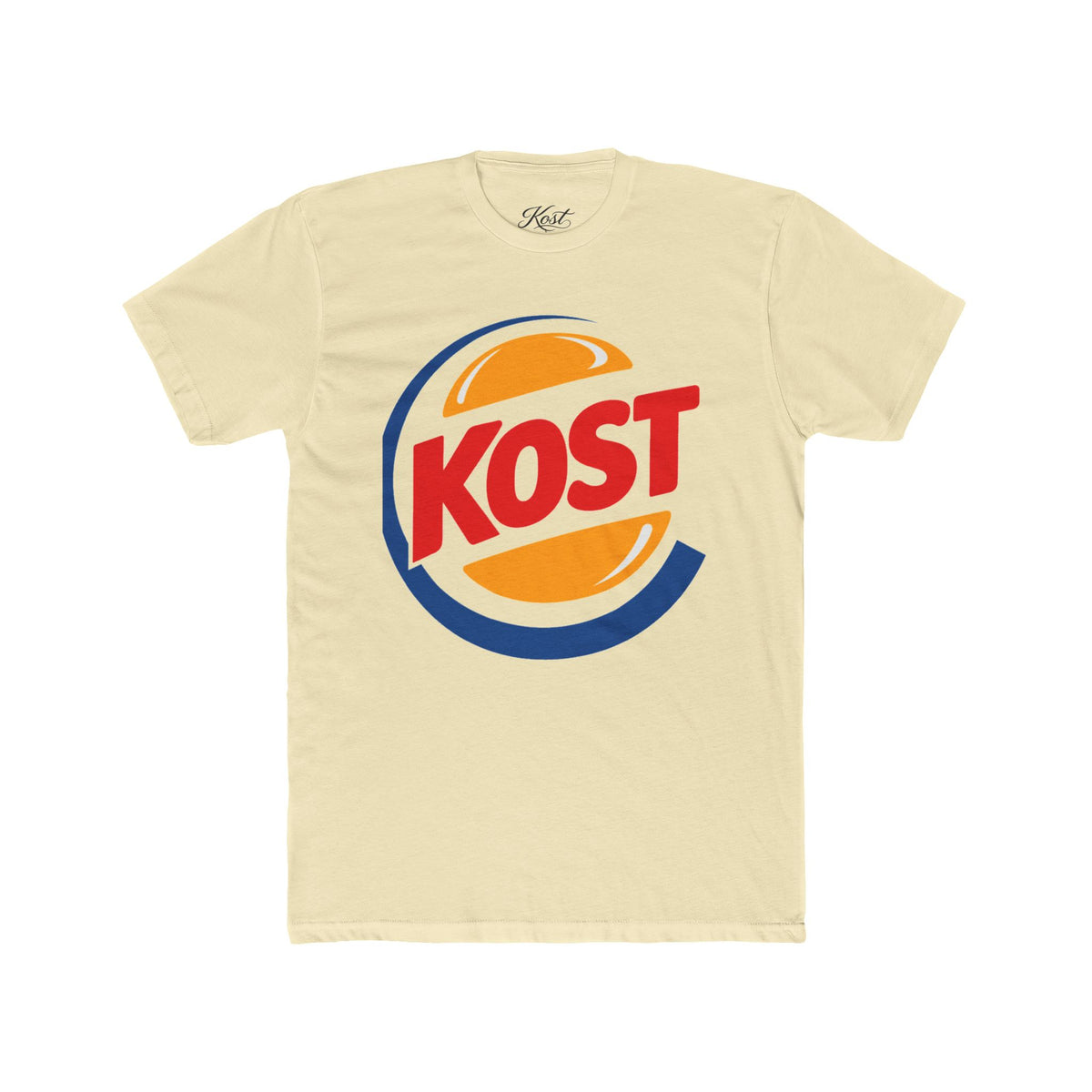 KOST Logo Tee — Retro Fast-Food Style Graphic T‑Shirt