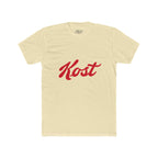Kost Script Logo Tee — Minimal Retro Graphic T-Shirt