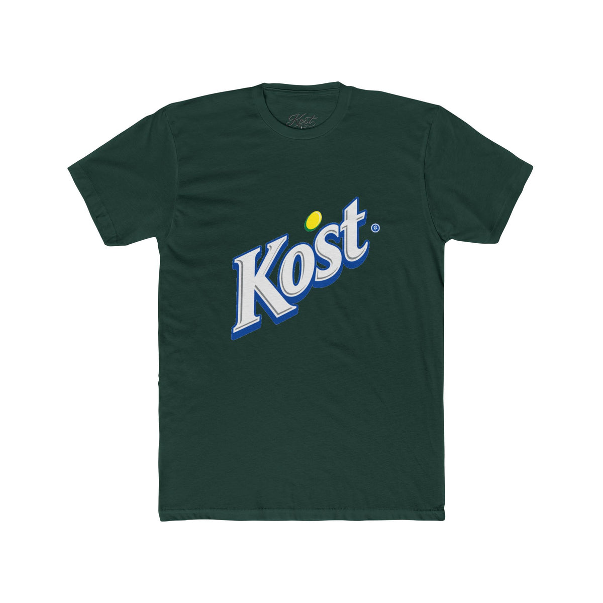 Kost Logo Tee — Retro Script Graphic T-Shirt