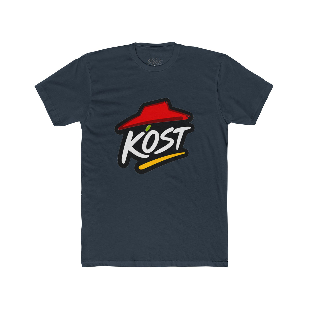 KOST Logo Tee — Retro Hat Graphic Cotton T-Shirt