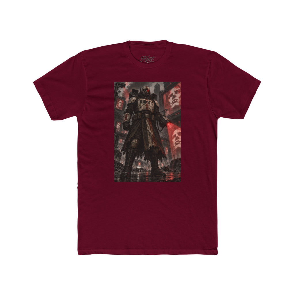 Anime Cyberpunk Tee — Shadow Ronin Cityscape Graphic