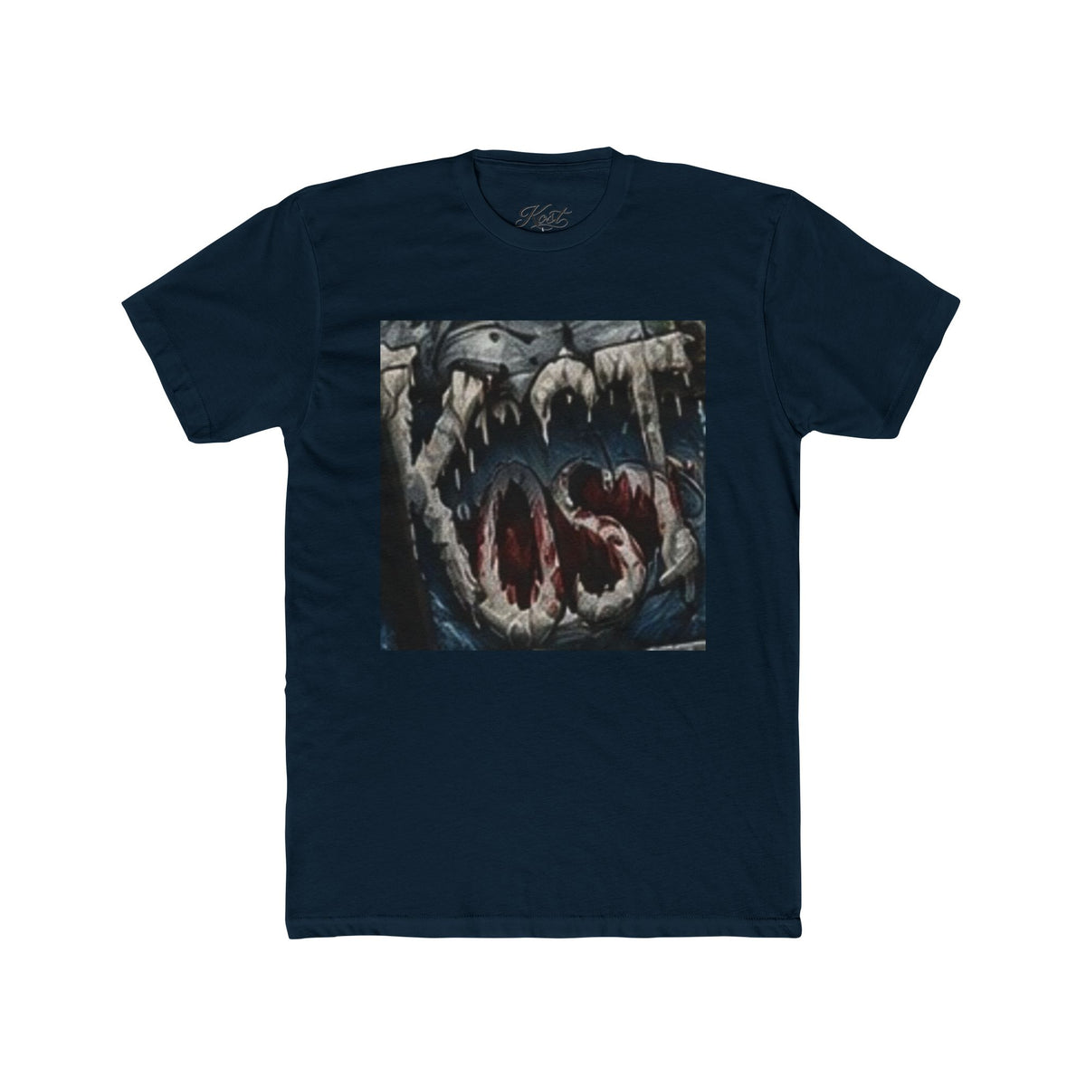 Shark Bite Graphic Tee — 'Lost' Horror Shark Design
