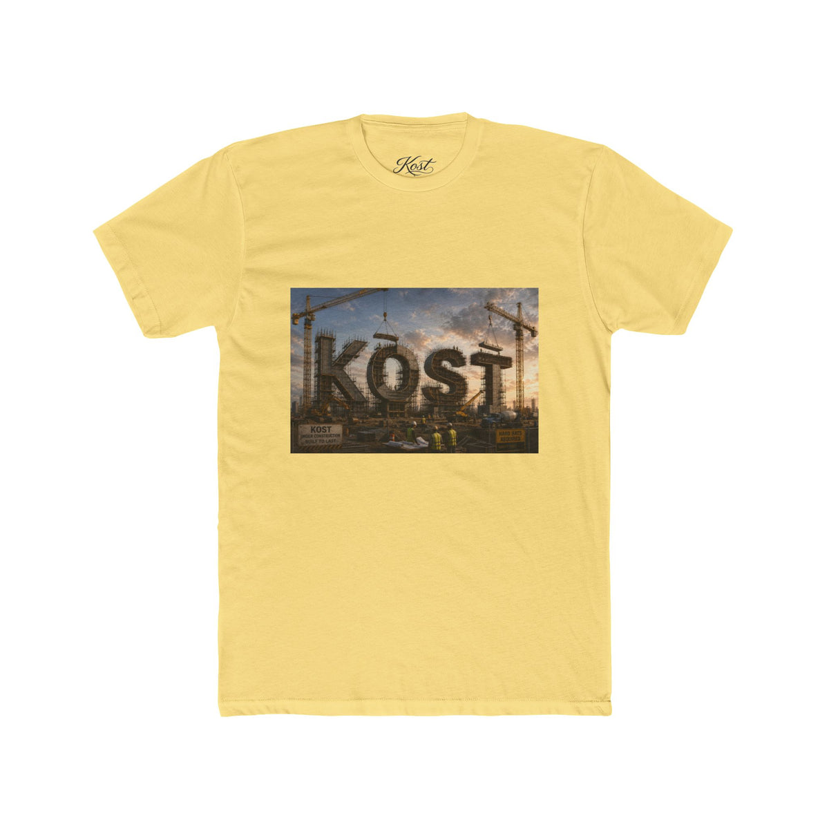 KOST Cityscape Crew Tee — Urban Skyline Graphic T‑Shirt